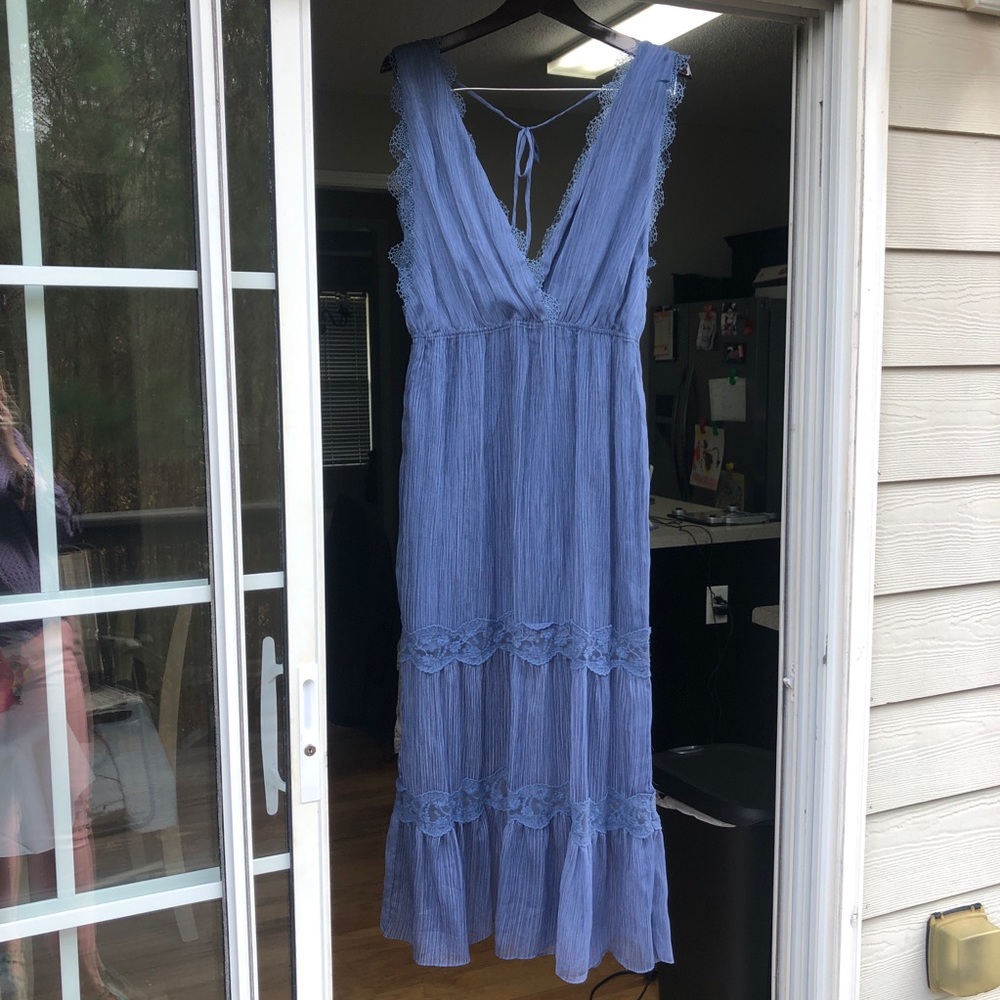 Chelsea and Violet blue dress